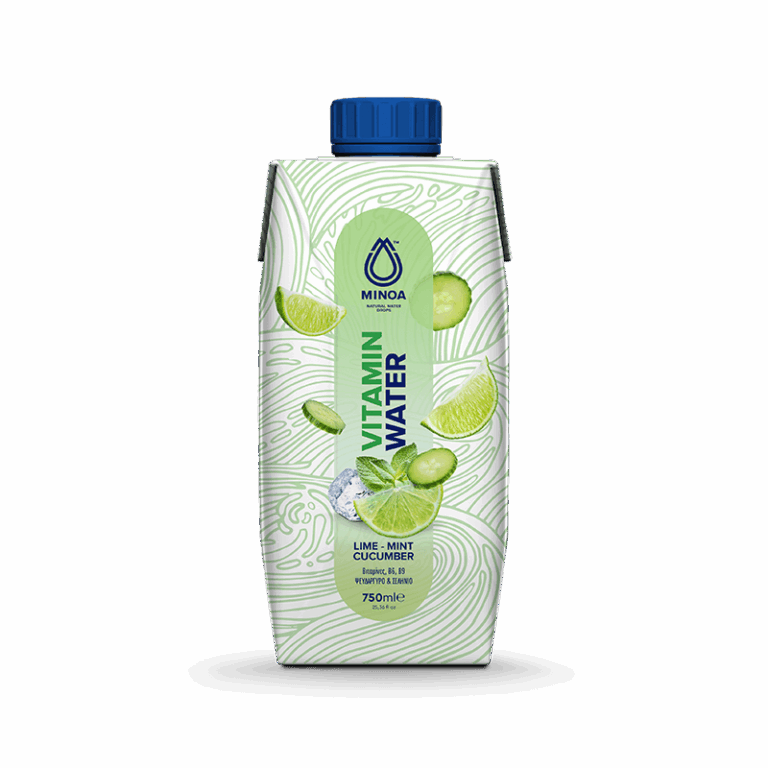MINOA VITAMIN LIME-CUC-MINT 330ML